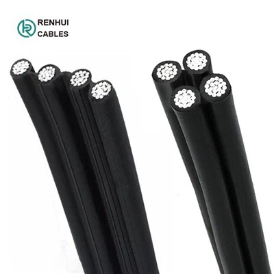 Cabo agrupado de antena de cabo ABC com isolamento XLPE/PVC